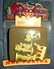 Ral Partha 20-513 Angels of Death Shadowrun Female Mercenaries Miniatures NIB