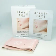 Rubelli Beauty Face Premium 2 Step Chin & Cheek Care Mask Pack 1 Band 7 Sheets