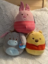 squishmallow 8 inch Disney all 3 