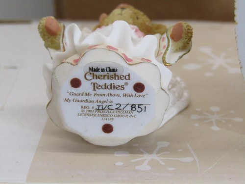 2 pc Cherished Teddies 114108 GUARDIAN ANGEL Guard Me From Above, with Love 2003 - Picture 7 of 7