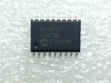PIC16F87-I/SO MICROCHIP IC MCU 8BIT 7KB FLASH 18SOIC ROHS 4 PIECES