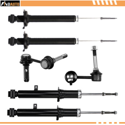 Front Rear Shocks & Sway Bar Links for Lexus GS300 GS400 GS430 1998-2005