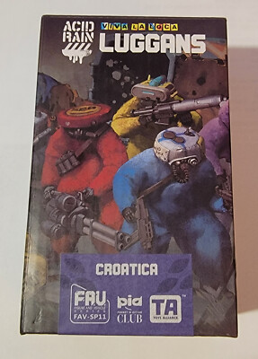 ACID RAIN VIVA LA LOCA LUGGANS CROATICA FAV-SP11 1:18 4'' FIGURE OPENED *US