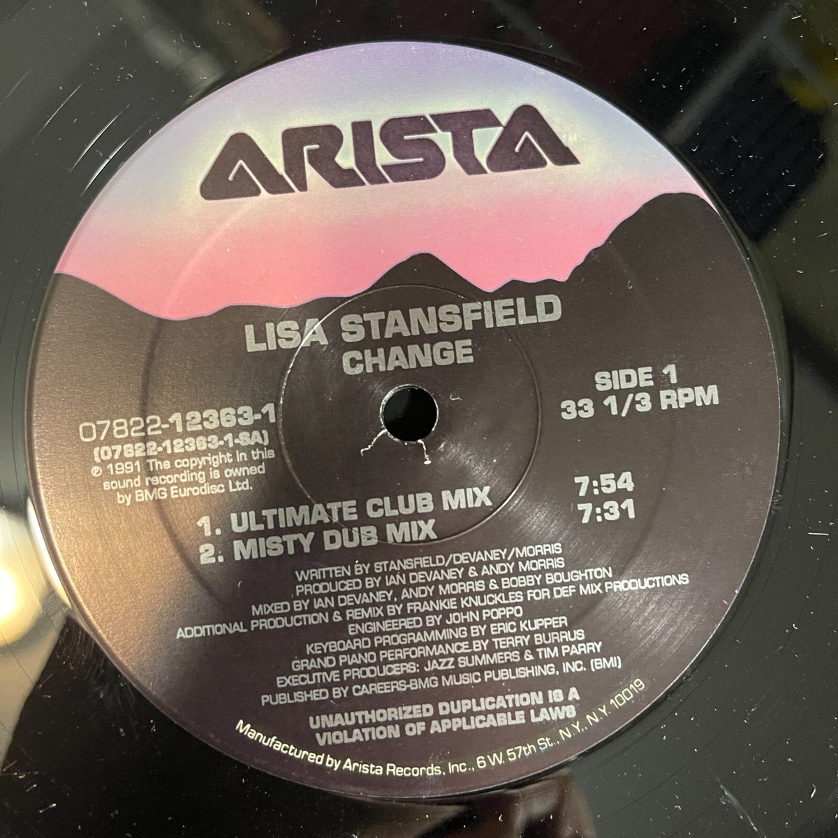 リサ・スタンスフィールド　Change　ブラジル盤 貴重 12” レコード Amazon.co.jp: Change: ミュージック