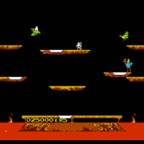 Joust Famicom FC NES HAL-JU 1987 HAL Laboratory NINTENDO cartridge NTSC-J USED