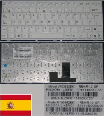 TASTIERA ITALIANA BIANCA PER NETBOOK ASUS EEEPC 900-BK041 - Foto 7