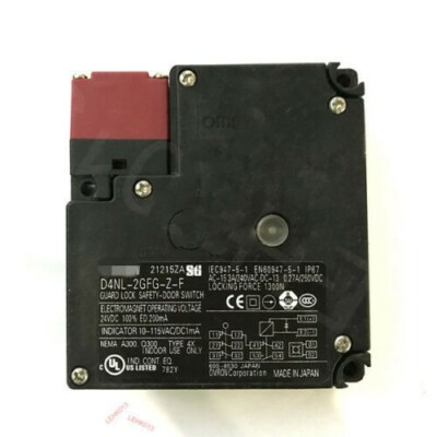 1PC New Omron D4NL-2GFG-Z-F CNC Machine Tool Safety Door Lock Switch