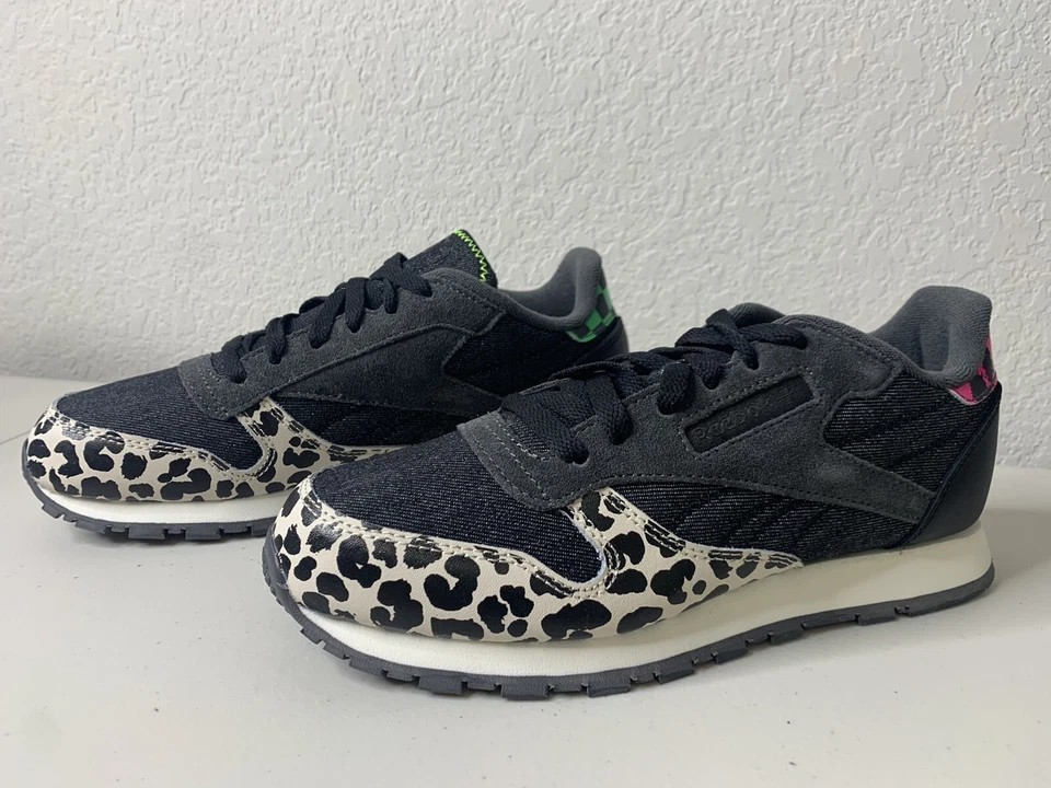 Reebok X Wonder Woman Clásico Cuero GS - Niños Jóvenes Talla 5 (Q46338) DC Comics Foto 3 de 4