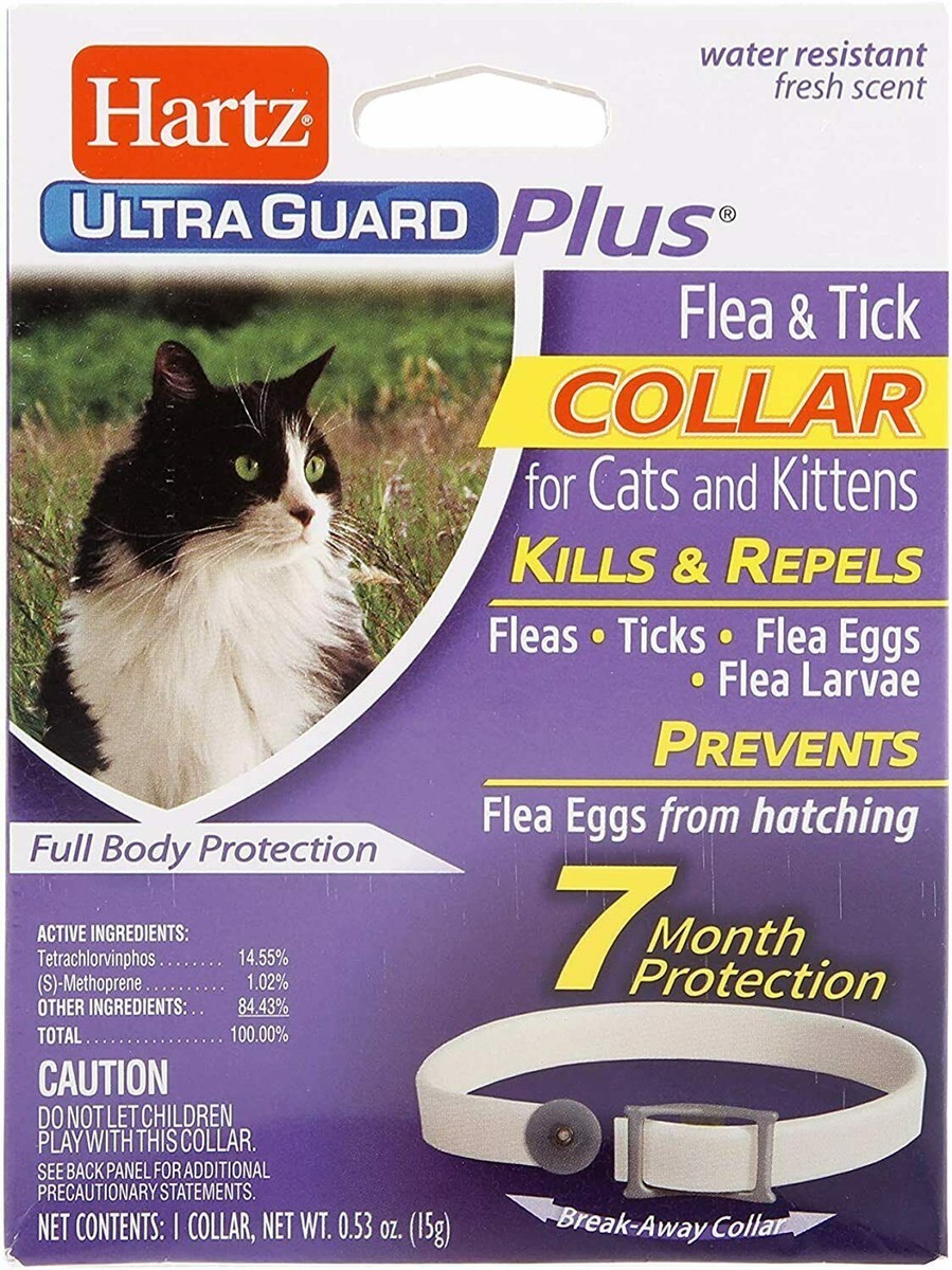 Hartz Ultraguard Plus Flea Tick Collar for Cats and Kittens
