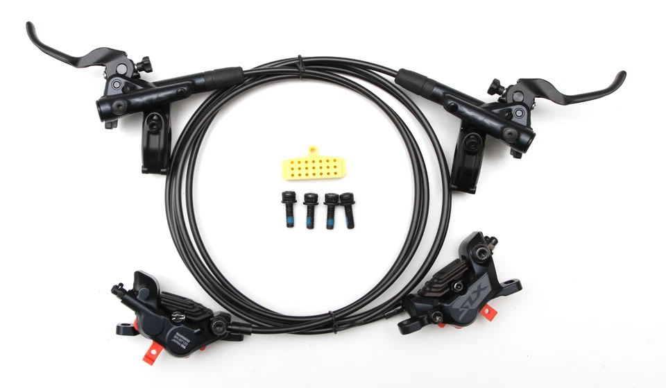 SHIMANO SLX BR-M7120 BL-M7100 Bike 4-Piston Hydraulic Disc Brake Front/Rear/ Set - Image 2 of 4