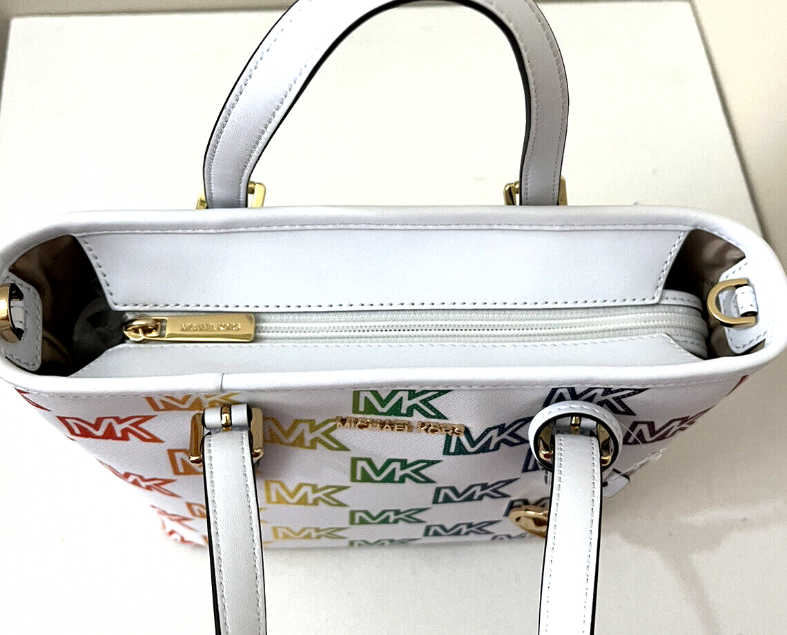 New Michael Kors Jet Set Travel X-Small Top Zip Tote Pride