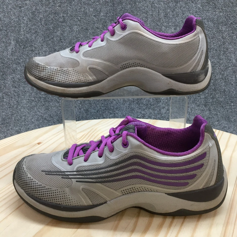 Dansko туфли женщин 39 Samantha работает кроссовки серый шнурует вверх низкий 4203941032 - Изображение 2 из 4