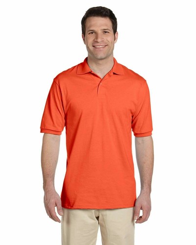 JERZEES Mens SpotShield 50/50 Polo Sport Shirt 437MSR S-5XL Cotton/Polyester - Picture 6 of 26