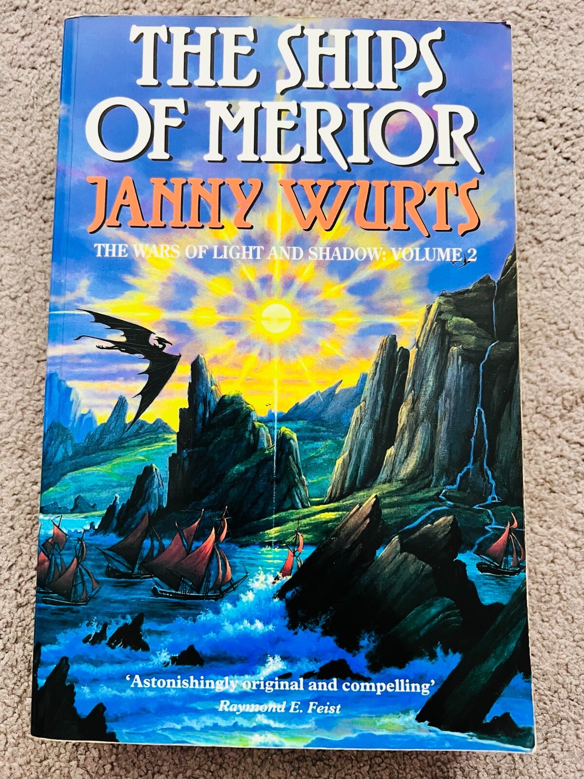 THE SHIPS OF MERIOR by JANNY WURTS - signed by the author (SB1683)