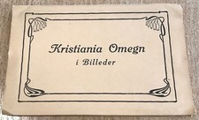 Postcard W62 Kristiania Omegn in Pictures NORWAY Set of 10 photos