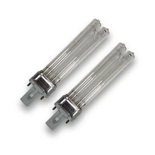 2 X 7W 7 Watt PLS UV/UVC Bulb/Lamp/Tube/Light Pond Filter Clarifier Steriliser