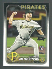 Carmen Mlodzinski Pittsburgh Pirates Rookie 2024 Topps Series 1 #31