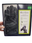 New Robert Graham Leather Gloves Extra Large XL Size in Black