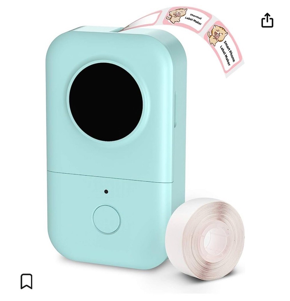Phomemo Compact Handheld Label Maker for Home Office and Organizing  