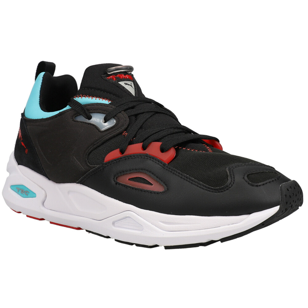 SAOLA Scarpe casual Puma Trc Blaze Tech stringate uomo nere sneakers 384960 03
