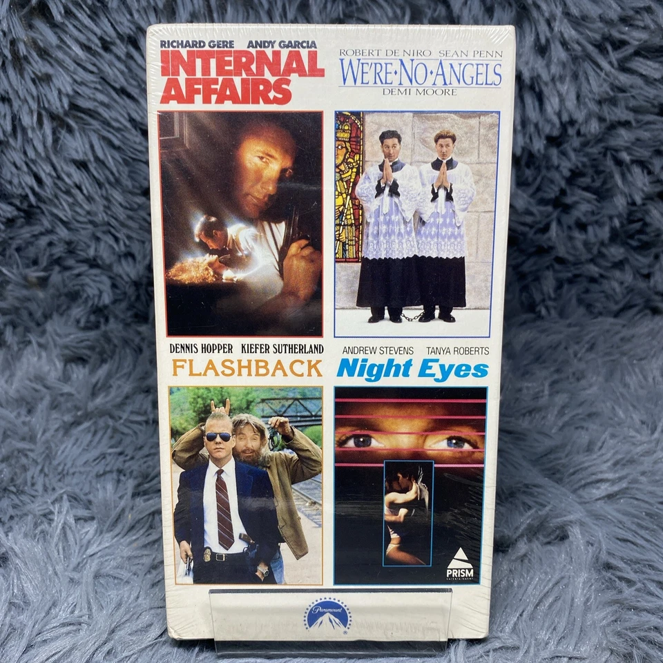 Paramount Home Video Summer 1990 Promotional Cassette VHS Tape 7 Films Rare Foto 2 de 4