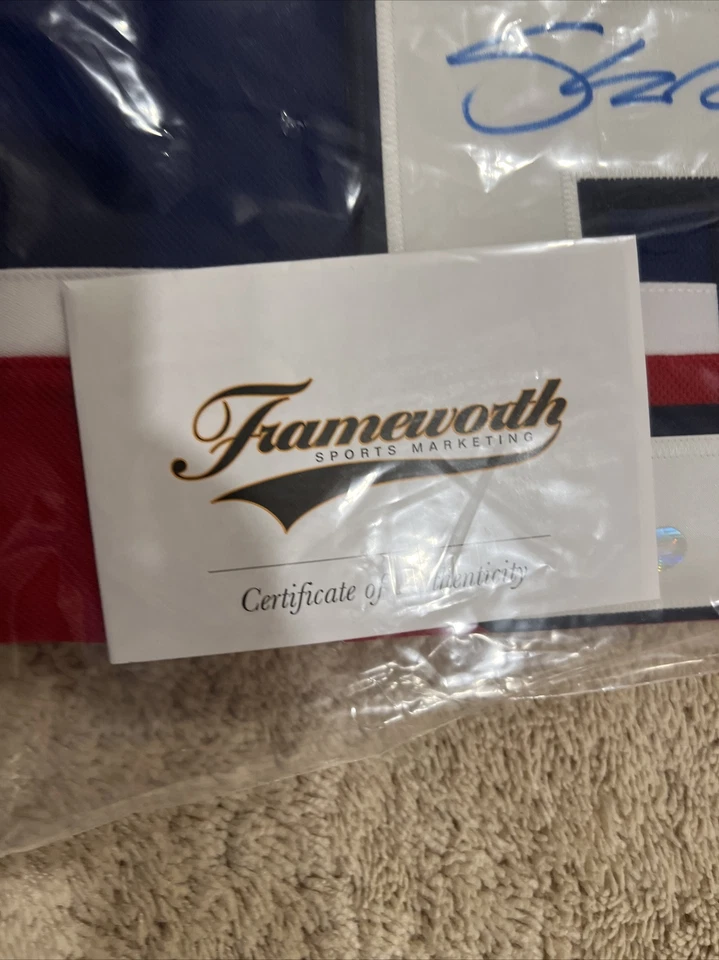 Футболка канадская Shea Weber с автографом красная профессиональная Adidas 2020 с сертификатом подлинности - Изображение 4 из 4