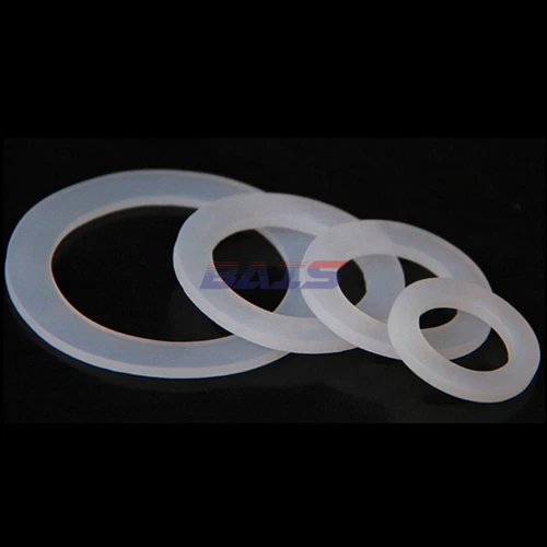 Weiß Silikon Gummi Runden Unterlegscheiben 20mm 25mm 32mm 40mm 50mm O-Ring Pad - Bild 3 von 12