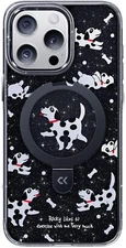 CASEKOO Dalmatians iPhone 14 Pro Case, Mag Ring, Mil Prot, Cute