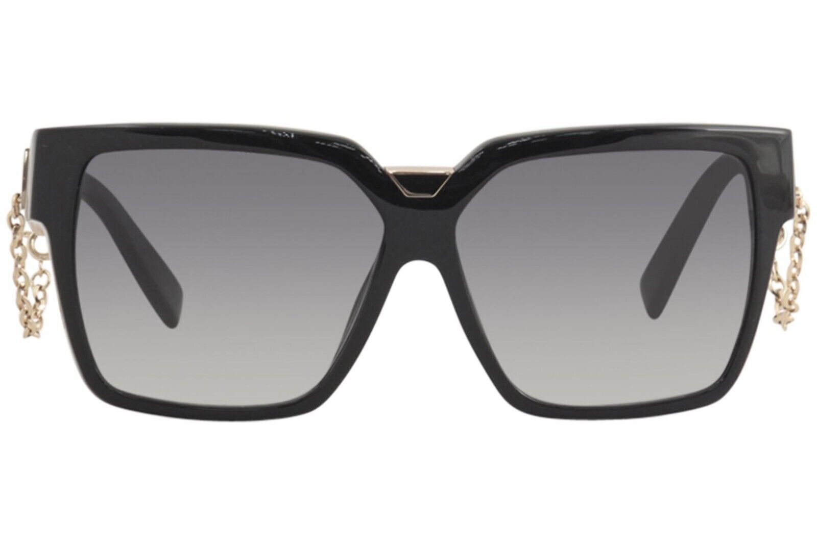 DSQUARED2 Doris DQ 167 01B Black Square Plastic Sunglasses Frame 60-12-140