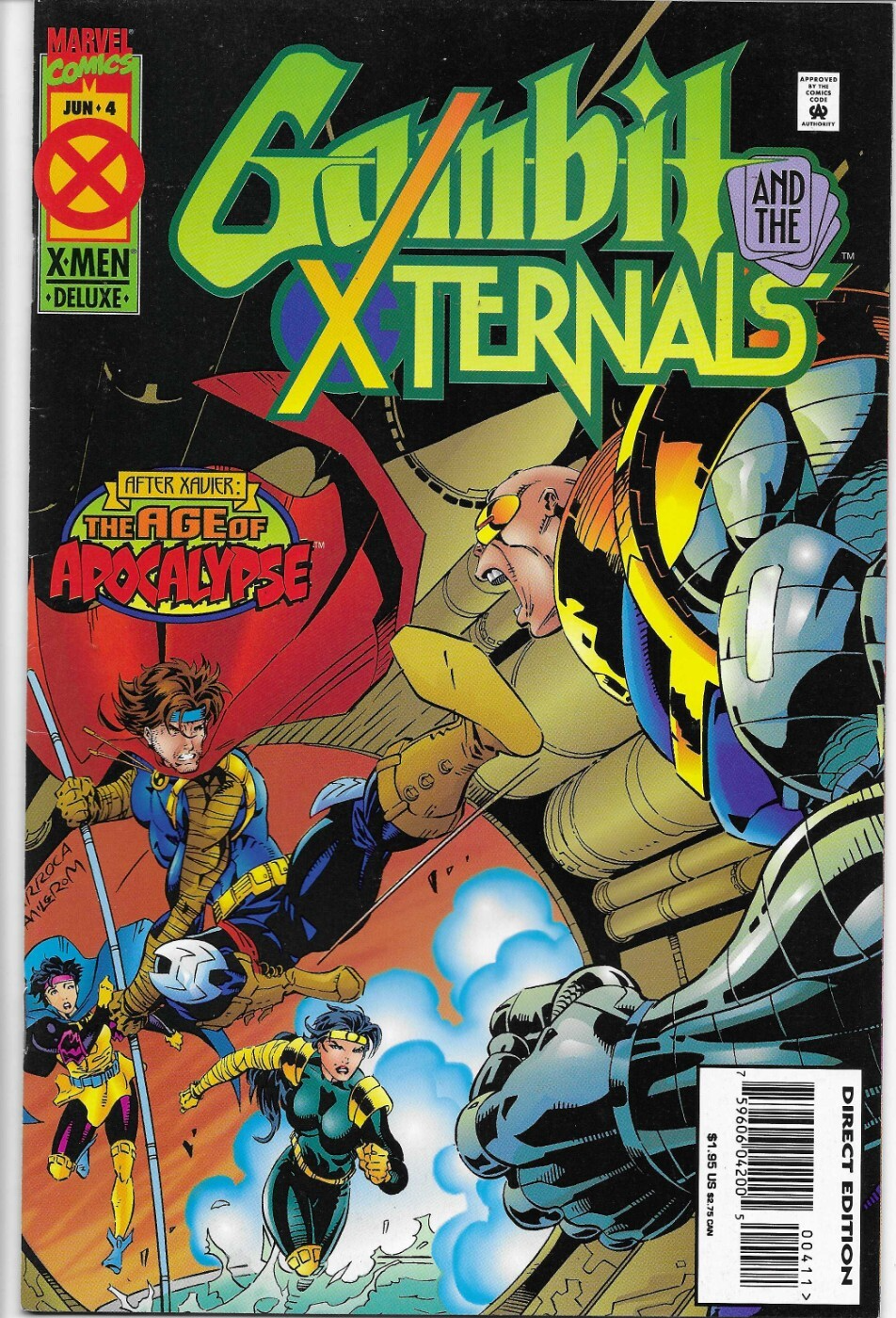 GAMBIT AND THE XTERNALS (1995) #4 - Back Issue (S)