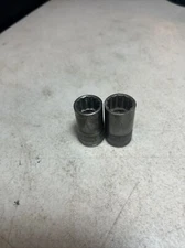 Snap-On Tools - Lot Of 2 Shallow Sockets,1/2” Drive,12pt  (19/32” & 5/8”) SW-190