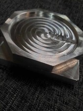 Billet Aluminum Coaster, Hex and Square Shapes