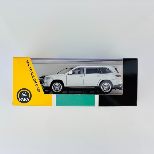 PARA64 1/64 Mercedes Maybach GLS w/ Sunroof White RHD PA65302 Diecast car RARE - Picture 2 of 5