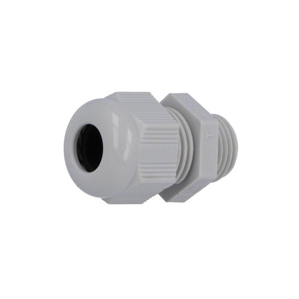 2X Ht M16 RAL7035 92667 Kabelverschraubung M16 IP68 Mat: Polyamid Grau Helukabel-image