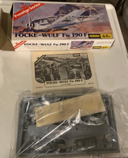 Vtg Aurora Heller FOCKE-WULF Fw 190F 1/72 Sca...