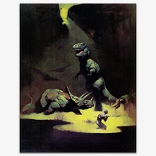 Vintage Print 20- T-Rex
