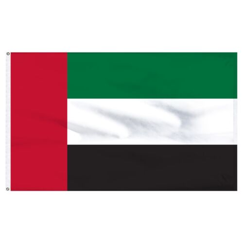 3x5 United Arab Emirates Dubai Bandiera 3'x5' Casa Banner Tenuta Sbiadito - Picture 1 of 3