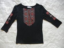 Traditional T-shirts Ukrainian embroidered sorochka blouse vyshyvanka embroidery
