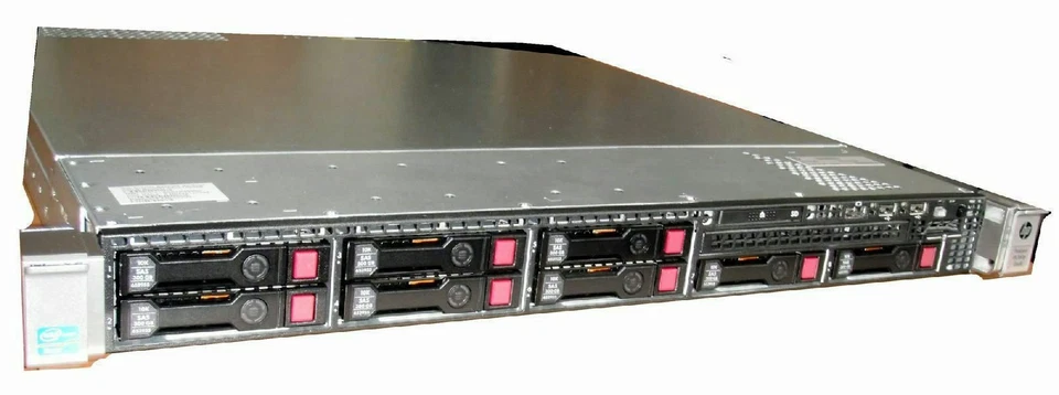 HP ProLiant DL360e Gen8 2x E5-2450L 16-Core Xeon 128GB DDR3 2x120GB SSD P822/2GB - Image 2 of 4