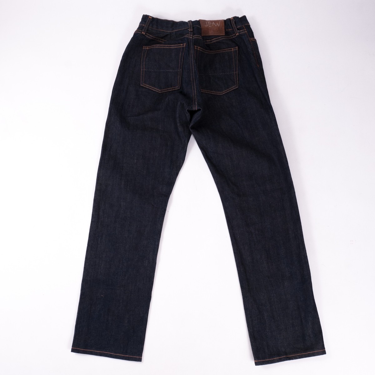 ◆SATUR◆ Selvage straight denim caviar black SA23FWMP26BK Jean Shop Dark Wash Indigo Selvedge Denim Cotton Straight