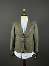 Daks Signature London Check Wool 2 Button Sport Coat Blazer M / US 40 / EU 50