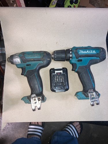makita tools combo 12v impact and drill 