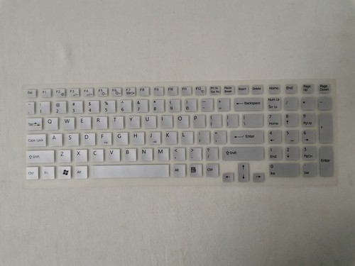 keyboard skin for Sony Vaio VPC-F21 VPC-F22 VPC-F23 VPC-F24 VPCF217HG VPC-F24M1E - Picture 9 of 28