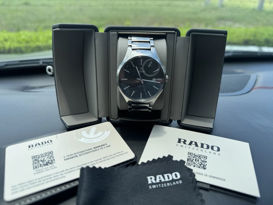 Nuevo Reloj Hombre Rado True Automático Alta Tecnología Cerámica Esfera Gris R27057102  Foto 2 de 4