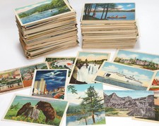 Unused Old Postcards- Assortment of 5 Random Vintage Post Cards USA