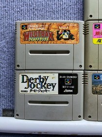 Lot of 8 Super Famicom SFC Games Untested As-Is SimCity Momotaro Wild Trax