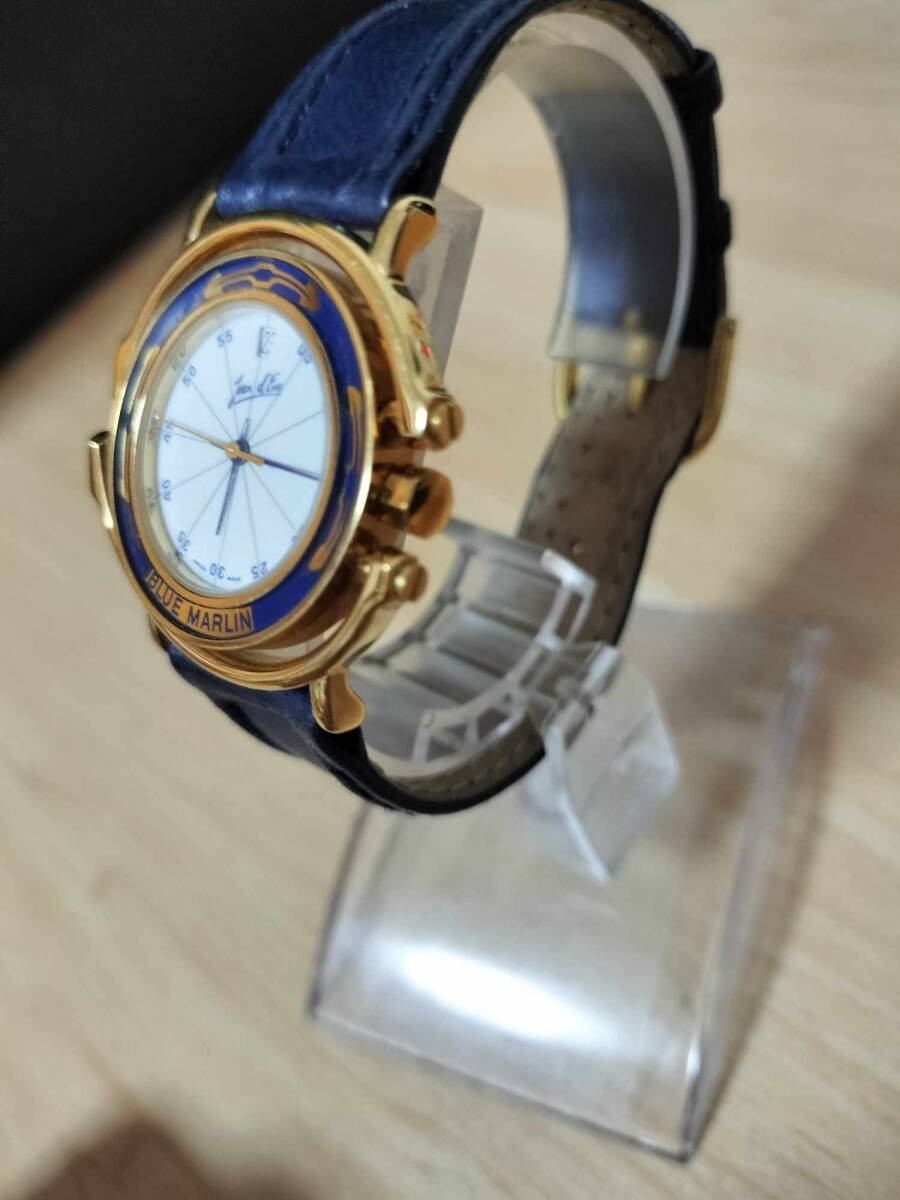 Renowned Vintage Jean D Eve Blue Marlin Made In Switzerland Renowned Vintage Jean D Eve Blue Marlin Made In Switzerland