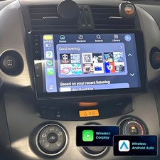 For 2007-2012 Toyota RAV4 Apple Carplay Car Stereo Radio GPS Android 13 JBL 64GB