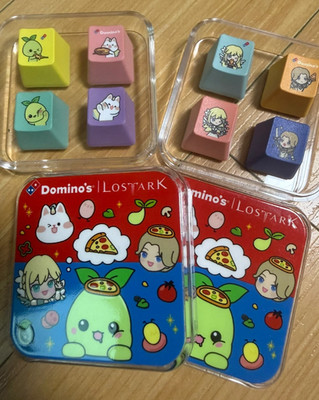 Lost Ark Domino s Pizza Collaboration Keycap - Limited Edition