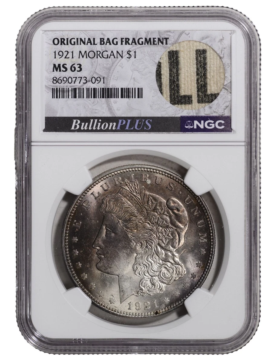 1921年モーガン銀貨 MS63 MS 63 Graded 1921 Year Morgan US Dollars (1878-1921) for sale | eBay